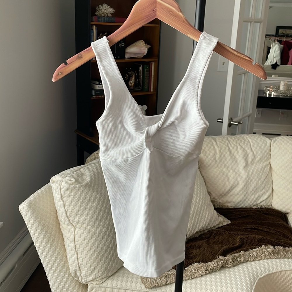 Free People white tank top